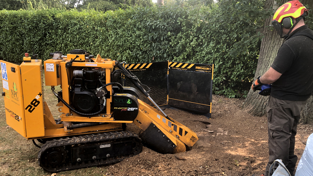 NPC stump grinding service
